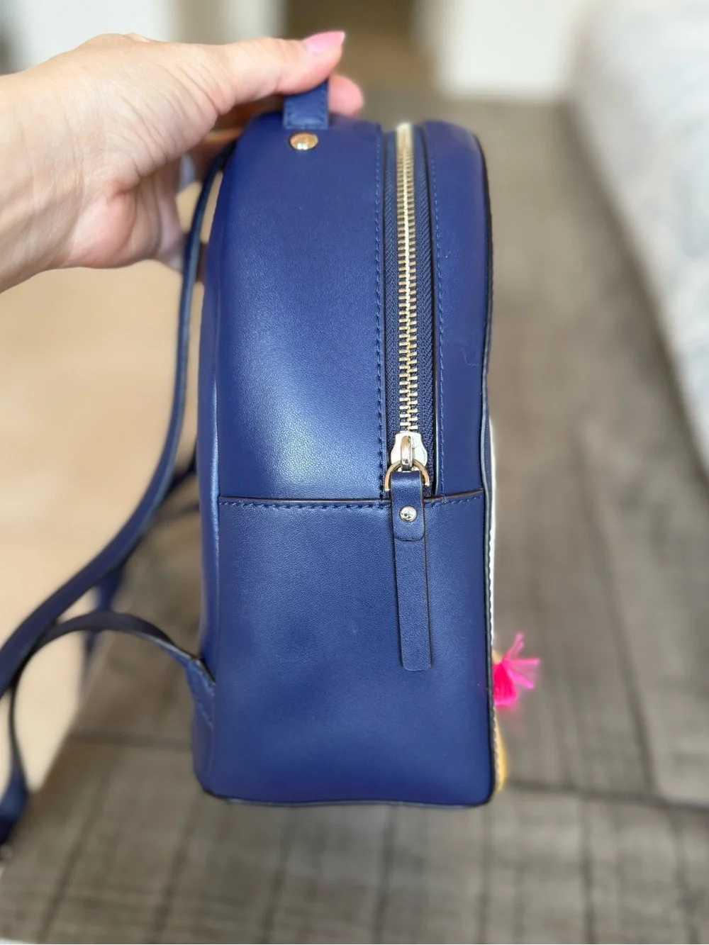 Rare Kate Spade Camel Novelty Spice Things Up Sammi Backpack Leather MSRP $399